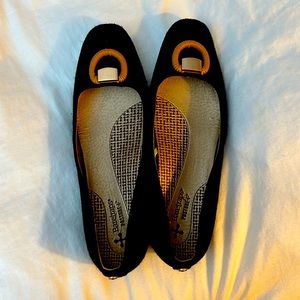 Black Flats size 8.5